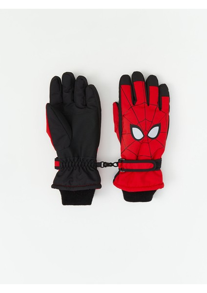 Yeni Sezon Spider-Man Baskılı Erkek Çocuk Eldiven