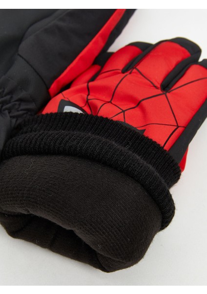 Yeni Sezon Spider-Man Baskılı Erkek Çocuk Eldiven modelleri