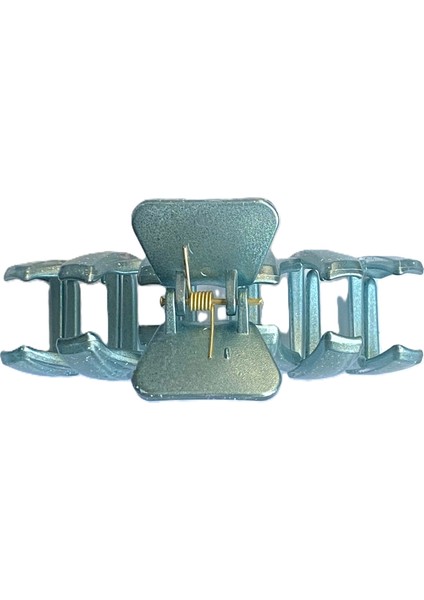 Simli Haki Renk Zigzag Model Mandal Toka 11 cm - Şık ve Dayanıklı modelleri