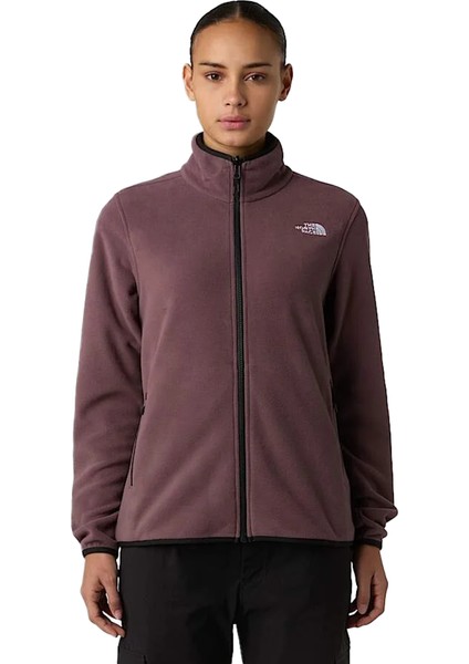Glacier Fleece Kadın Bordo Outdoor Polar NF0A8D2FBQ71