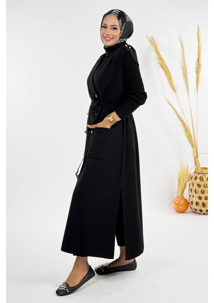 Triko Yelek 18336 Siyah fiyatları