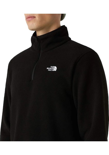 Glacier Fleece 1/4 Zip Erkek Siyah Outdoor Polar NF0A8D0QJK31 fırsatları