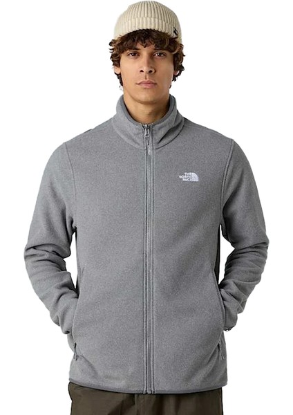 Glacier Fleece Erkek Gri Outdoor Polar NF0A8D0RCQI1