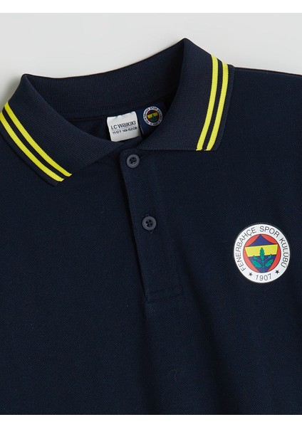 Yeni Sezon Polo Yaka Fenerbahçe Baskılı Erkek Çocuk Tişört fiyatları