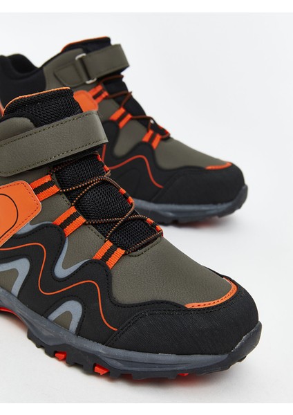 Yeni Sezon Cırt Cırtlı Bağcıklı Erkek Çocuk Trekking Bot modelleri