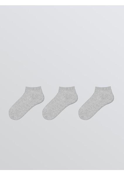 Yeni Sezon Basic Erkek Çocuk Patik Çorap 3'lü