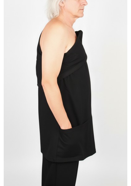 Cure Adaptif Ameliyat Sonrası Siyah Tedavi ve Hasta Bakım Kıyafeti Kateter - Port ve Damar Yolu Tedavisinde Kullanılabilir indirimleri