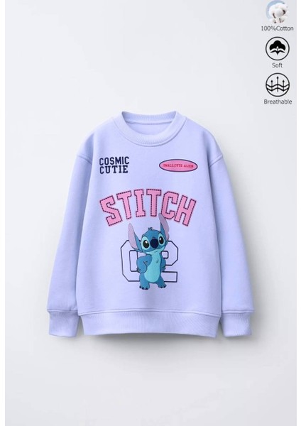 Stitch Kız Çocuk Sweatshirt