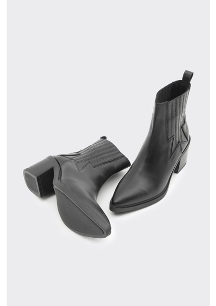 Kısa Topuklu Hakiki Deri Kadın Bot fırsatları