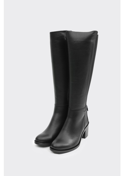 Hakiki Deri Topuklu Kadın Çizme fiyatları