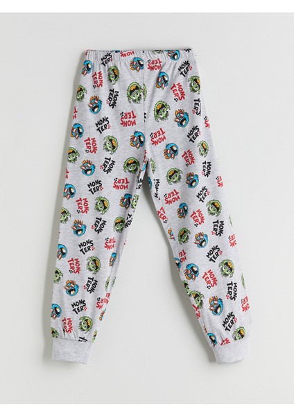 Yeni Sezon Beli Lastikli Erkek Çocuk Pijama Alt