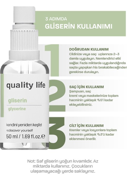 Bitkisel Gliserin Yağı - Saf Doğal Gliserin Saç Bakım Serum ve Yağı - Nemlendirici Saç ve Cilt Serum modelleri