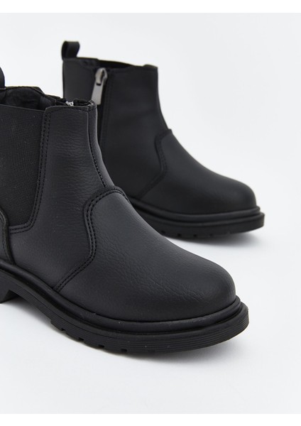 Yeni Sezon Deri Görünümlü Erkek Çocuk Bot modelleri