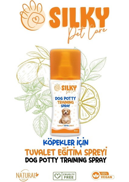 Doğal Köpek Eğitim ve Uzaklaştırıcı Sprey 100ML, Güçlü ve Güvenli Formül