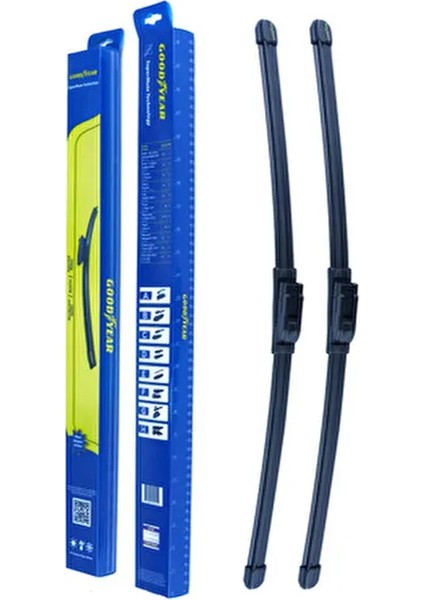 Good Year 2’li Set Muz Tipi Silecek Takımı Peugeot 301 2012-2020 Ön Cam Sileceği 600MM-400MM fırsatları