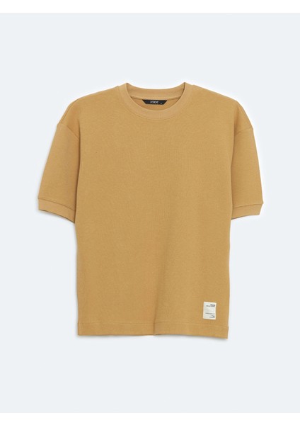 Yeni Sezon Bisiklet Yaka Kısa Kollu Erkek Sweatshirt indirimleri