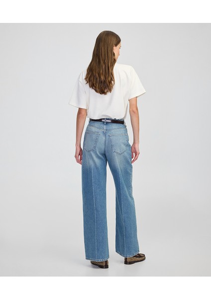 Wide Leg Jean Pantolon IW6250018046AC7 fırsatları