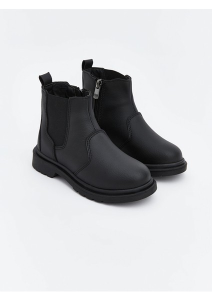 Yeni Sezon Deri Görünümlü Erkek Çocuk Bot