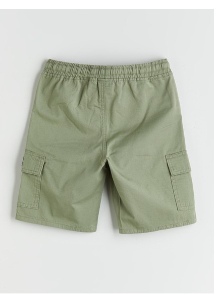 Yeni Sezon Beli Lastikli Erkek Çocuk Kargo Şort modelleri
