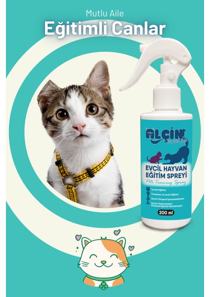 Kedi Eğitim Seti: Sprey, Pedi ve Tırmalama Engelleyici 200 ml fırsatları