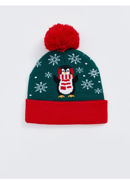 Yeni Sezon Yılbaşı Temalı Erkek Çocuk Bere