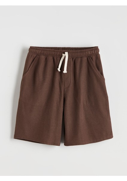 Yeni Sezon Beli Lastikli Erkek Çocuk Şort