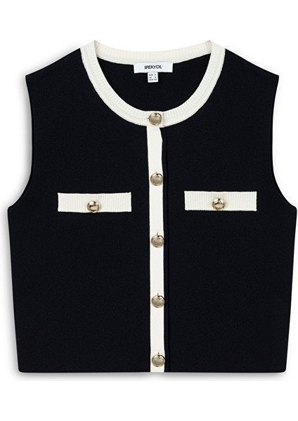 Metal Düğmeli Süveter IW6240050283001 indirimleri