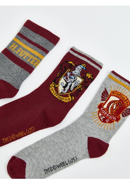 Yeni Sezon Harry Potter Desenli Erkek Çocuk Soket Çorap 5'li modelleri