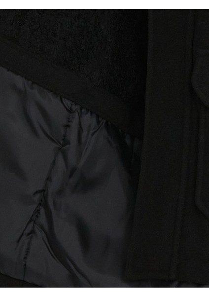 Yeni Sezon Kapüşonlu Erkek Çocuk Kaşe Kaban modelleri