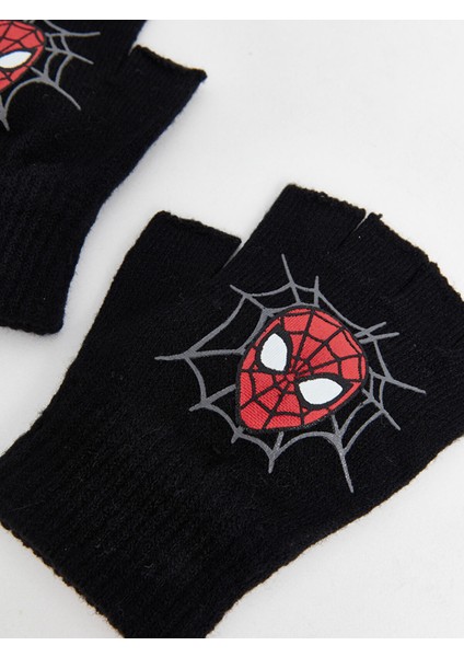 Yeni Sezon Spider-Man Baskılı Erkek Çocuk Eldiven Seti 2'li modelleri