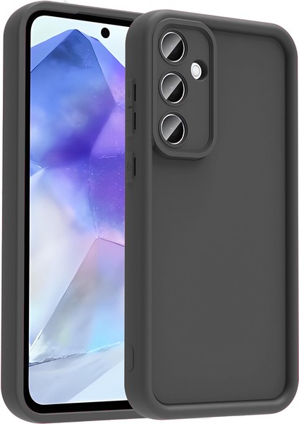 Samsung Galaxy A36 Uyumlu Kamera Korumalı Parlak Stil Tasarım Kapak