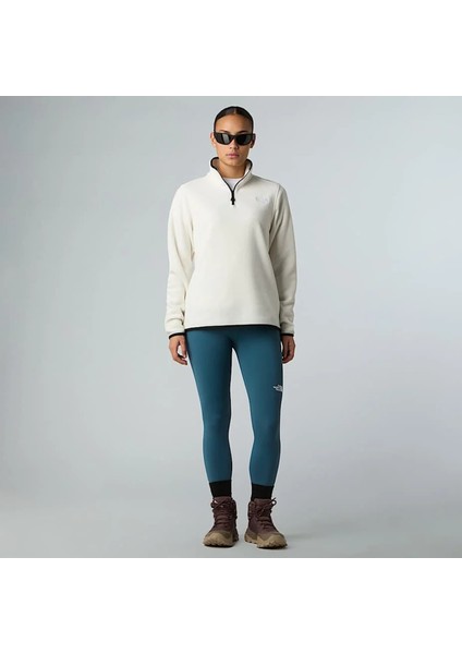 Glacier Fleece 1/4 Zip Kadın Beyaz Outdoor Polar NF0A8D2JQLI1 modelleri