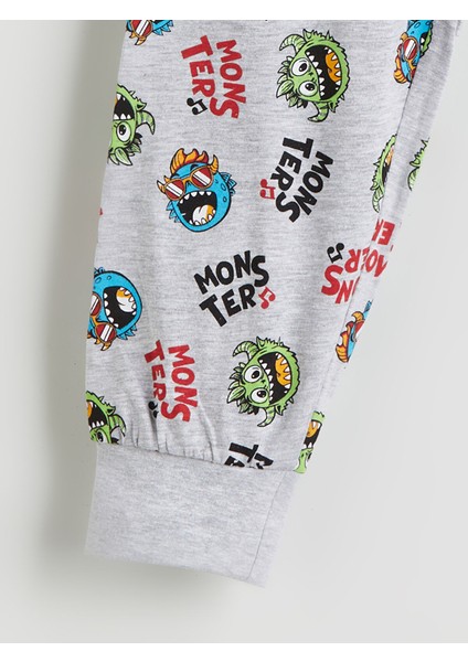 Yeni Sezon Beli Lastikli Erkek Çocuk Pijama Alt modelleri