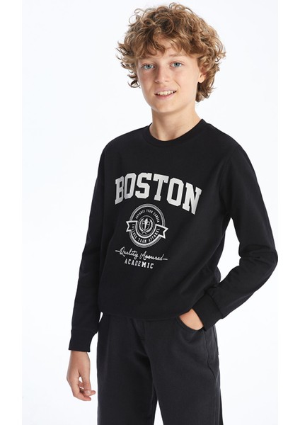 Yeni Sezon Bisiklet Yaka Erkek Çocuk Tişört