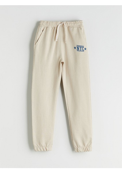 Yeni Sezon Beli Lastikli Erkek Çocuk Jogger Eşofman Altı