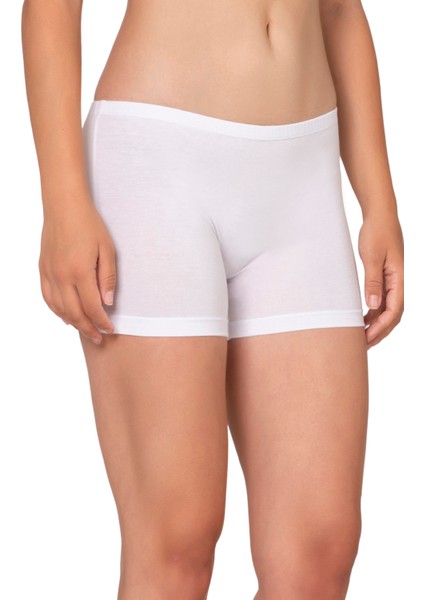 Özkan 27782 Kadın Premium Kumaş Modal Pamuklu Esnek Rahat Mini Boxer Şort Tayt fırsatları
