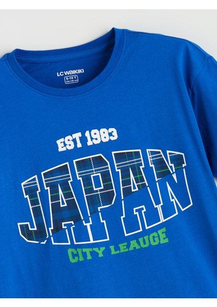 Yeni Sezon Bisiklet Yaka Erkek Çocuk Pijama Üst modelleri