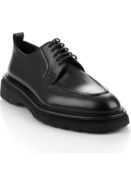 Siyah Hakiki Deri Erkek Klasik Ayakkabı E01901660141 fiyatları