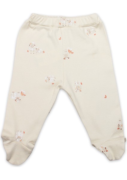 Bistyle Patikli Alt Fluffy And Lovely 16111 Bej