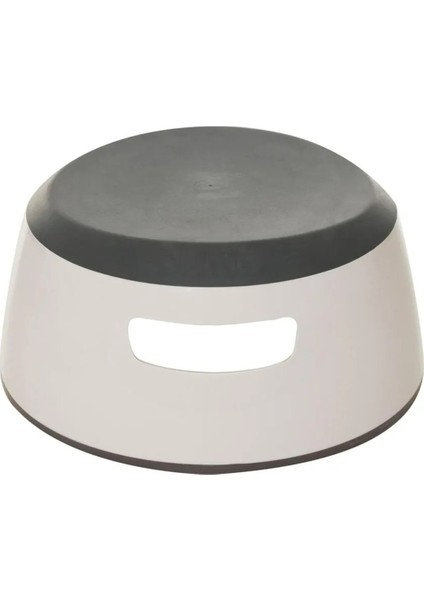 Taşınabilir, Kaymaz, Ergonomik Tuvalet Eğitimi Basamağı, Taupe Renkli