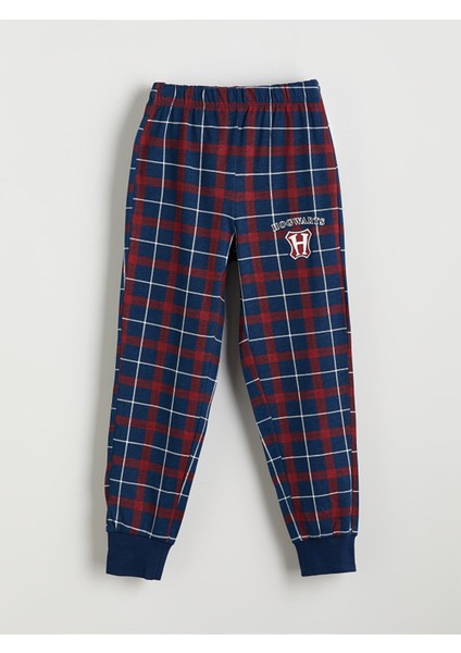 Yeni Sezon Beli Lastikli Harry Potter Baskılı Erkek Çocuk Pijama Alt