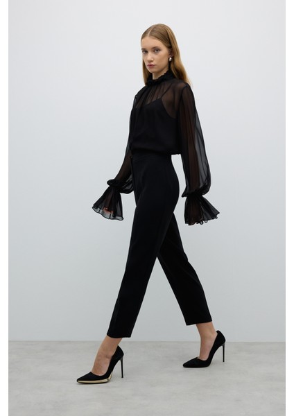 Düz Paça Pantolon Siyah K2612012_001 modelleri