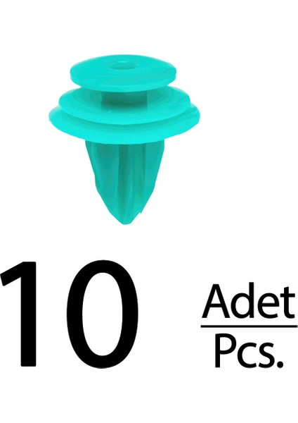 Toyota ve Tesla Için Kapı Döşeme Klips- 10 Adet