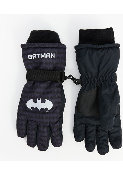 Yeni Sezon Batman Baskılı Erkek Çocuk Eldiven
