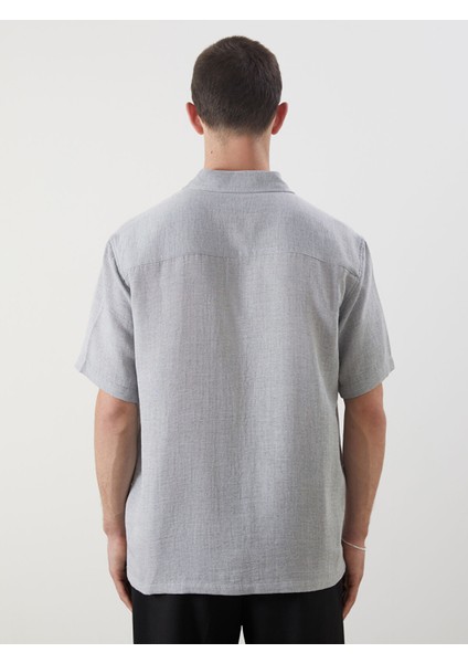 Yeni Sezon Regular Fit Kısa Kollu Erkek Gömlek fırsatları
