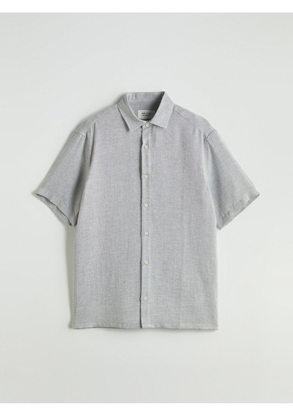 Yeni Sezon Regular Fit Kısa Kollu Erkek Gömlek indirimleri