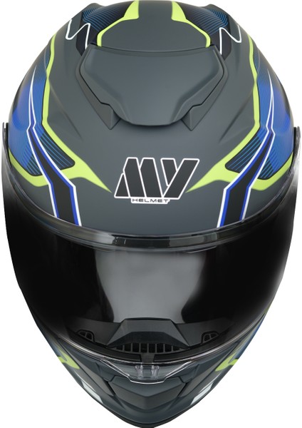 Gp My Helmet MKS002-EGBY Güneş Vizörlü Şeffaf Çene Açılır Motosiklet Kaskı Xxl fiyatları