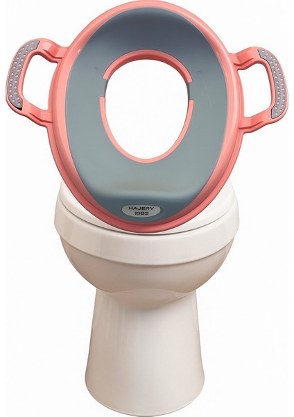 Pembe Çocuk Tuvalet Adaptörü, Destekli ve Rahat Kullanım, Eğlenceli Tasarım modelleri
