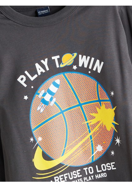 Yeni Sezon Bisiklet Yaka Erkek Çocuk Pijama Üst fiyatları