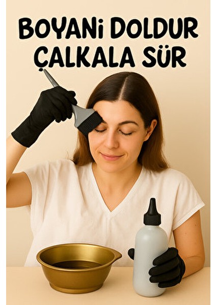 Saç Boyama Seti 30 Vol Oksidan Krem Renk Açma Etkisiyle 250 ml modelleri